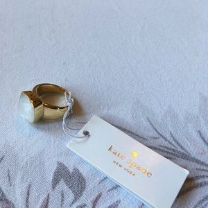 Kate Spade ♠️ What a Gem Gold Ring